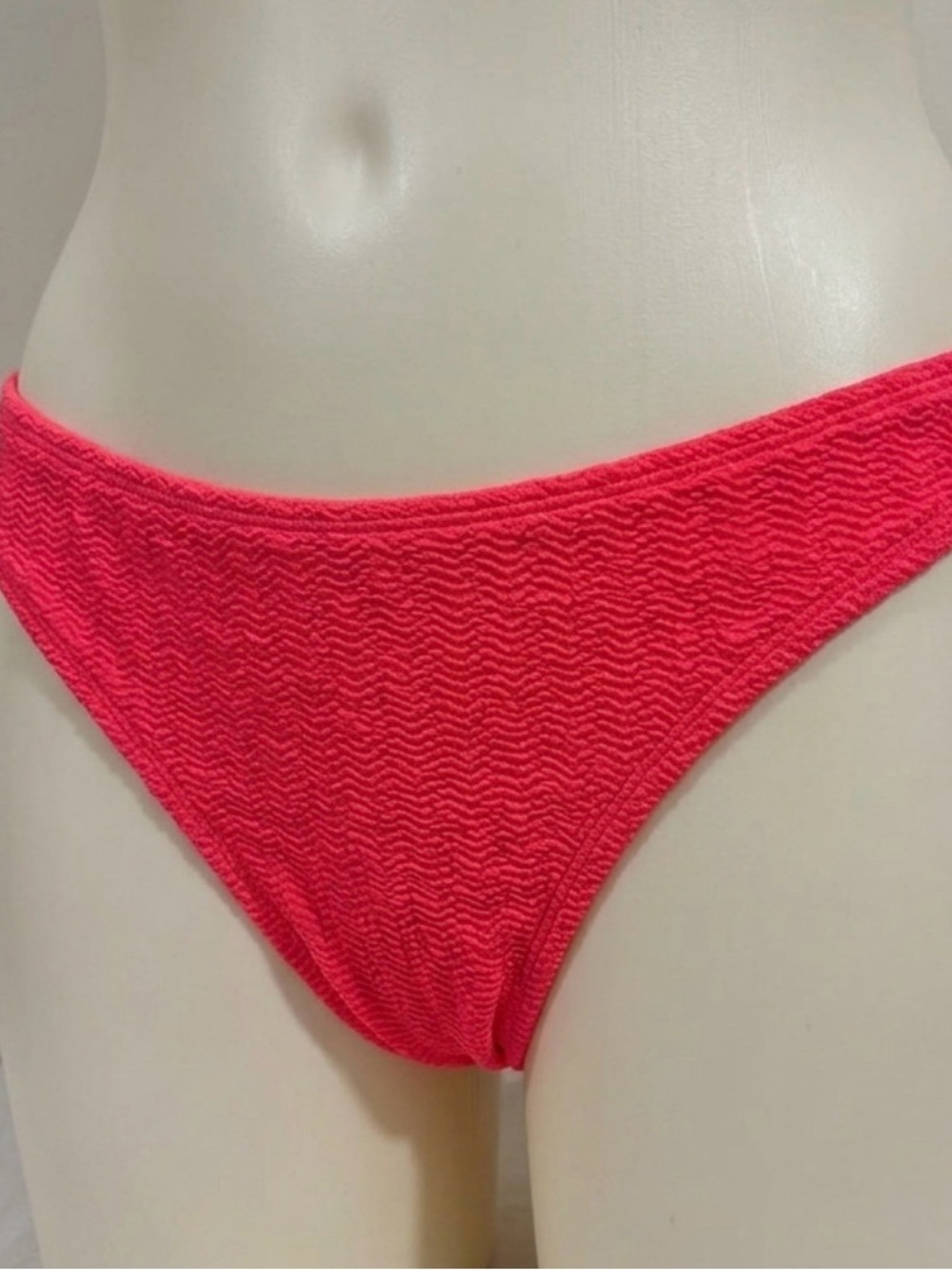 Cheeky High-Rise Hot Pink Bikini Bottom size XL NEW